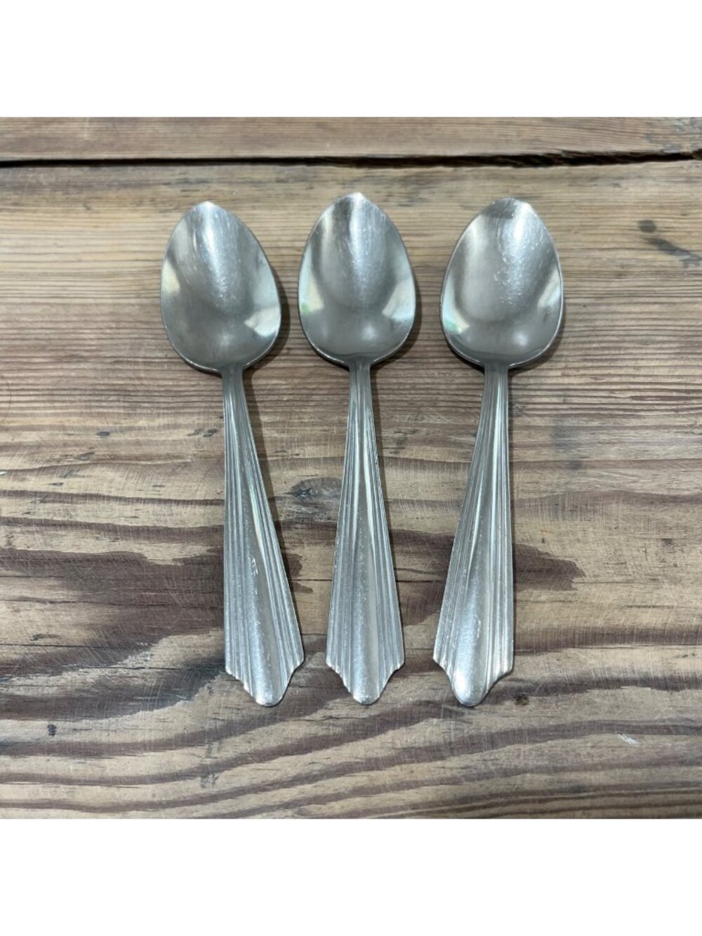 VTG Royal Allegheny MCM Stainless Teaspoon USA made Set of 3